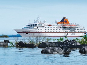 If you like your expeditions adventurous, luxurious and international, the MS Haseatic is for you.