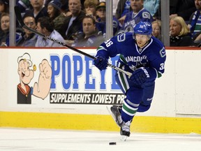 Jannik Hansen is back from injury for the Vancouver Canucks.