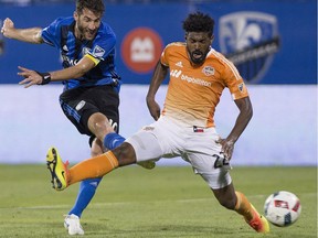 Sheanon Willliams in action for Houston in 2016. He's the new right back for the Whitecaps.