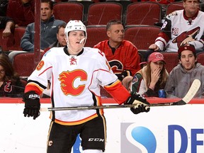 Matthew Tkachuk has surprised the Flames with his quick transition to the NHL.