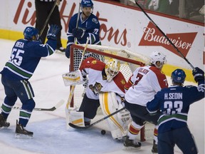 Roberto Luongo was traded from Florida to Vancouver in 2006, and then sent back to the Panthers in 2014.