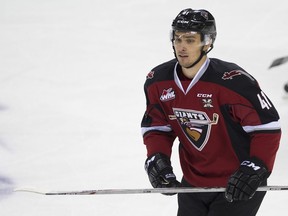 Radovan Bondra, who has scored a team-high 17 times this season, potted 15 goals in 58 regular season games in his 2015-16 WHL rookie campaign.