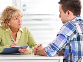 Interventions, such as cognitive behaviour therapy, deal with the thoughts, feelings and behaviours associated with substance use. STOCK PHOTO. Getty Images/iStockphoto [PNG Merlin Archive]