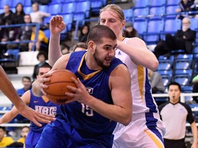 Luka Zaharijevic of the UBC Thunderbirds.