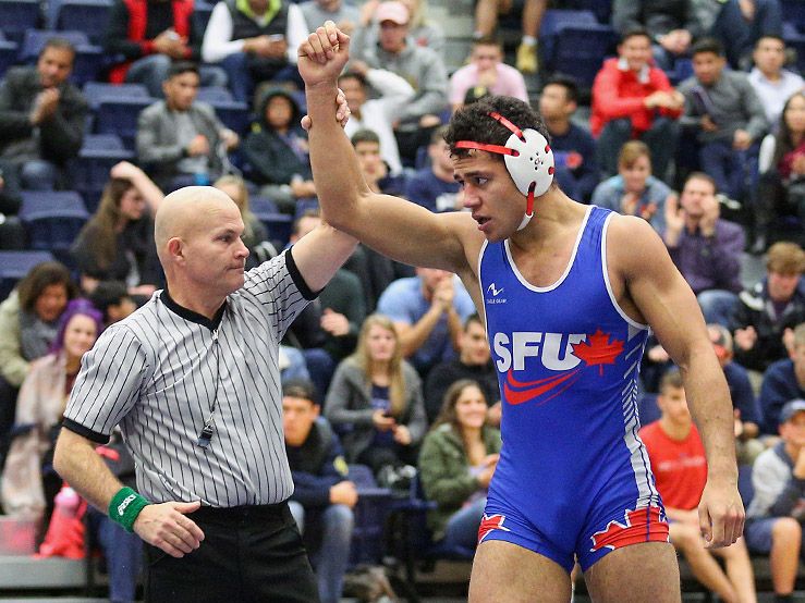 NCAA wrestling: SFU's Smith man with plan, and a van, is driven to win ...