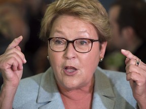 Quebec Premier Pauline Marois.