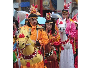 Action from the 44th annual  Chinese New Year Parade in Vancouver, BC., January 29, 2017.