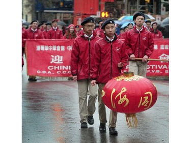 Action from the 44th annual  Chinese New Year Parade in Vancouver, BC., January 29, 2017.