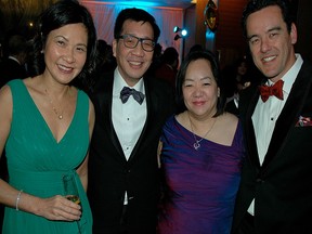 Carol Chia, Ken and Susan Chow and Christian Chia were among a capacity crowd that attended the $500-a-ticket For Children We Care fundraising gala, which posted a jaw-dropping $2.55-million for B.C. Children's Hospital.