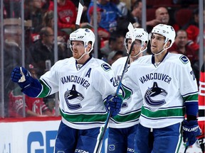 The Canucks' first-line power-play unit isn't getting the job done.