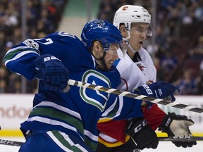 Vancouver Canucks winger Anton Rodin had an MRI on his troublesome left knee on Wednesday.