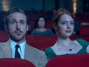 La La Land's  Ryan Gosling and Emma Stone.