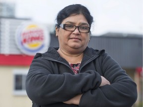 Usha Ram was fired from her job at Burger King on Granville Street because of a miscommunication about taking food home after her shift.