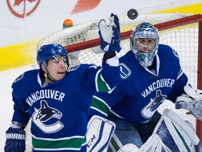 Vancouver Canucks' goalie Ryan Miller and forward Alex Burrows are two veterans who might have value on the trade market this season.