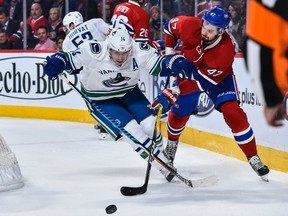 Alex Burrows has scored 19 goals in 70 career NHL playoff games. He's one of three marketable assets for the Vancouver Canucks ahead of the March 1 NHL trade deadline.