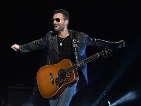 INDIO, CA - APRIL 29:  Musician Eric Church performs onstage during 2016 Stagecoach California's Country Music Festival at Empire Polo Club on April 29, 2016 in Indio, California.  (Photo by Kevin Winter/Getty Images for Stagecoach) ORG XMIT: 611855187