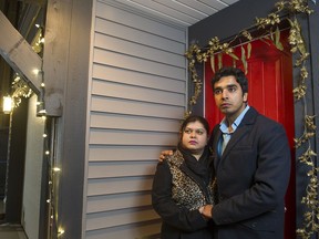 Neha and Nivesh Sharma at their new home Surrey. With their permanent residency pending, the couple were hit with a $54,000 tax bill when B.C. introduced the 15-per-cent homebuyers tax last July. Despite a recent relaxation of the tax law, the couple don't know whether they'll get their money back.