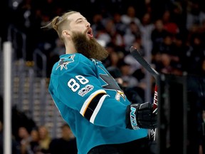 Brent Burns of the San Jose Sharks might just be the best defenceman in the NHL this season.