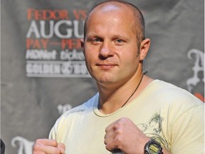 Former heavyweight champ Fedor Emelianenko, 40, fights Matt Mitrione Saturday night in a Bellator MMA event in San Jose