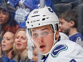 Jake Virtanen's "He’s learning how to be a pro and that’s in the weight room, his nutrition and his workouts"