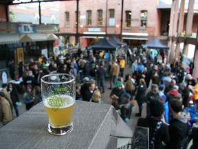 Victoria Beer Week's Lift Off! event at Market Square in downtown Victoria in March 2016.