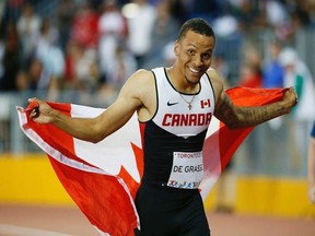 Andre de Grasse will be returning to compete at the Vancouver Sun Harry Jerome International Track Classic on June 28 at Coquitlam's Percy Perry Stadium.