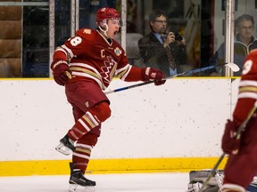 Abbotsford native Jordan Kawaguchi, second overall in BCHL regular season scoring, is the main offensive catalyst for the Chilliwack Chiefs.
