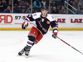 Vancouver Giant Ty Ronning has had a hot start for the AHL's Hartford WolfPack.