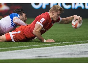 Canada's John Moonlight gave rugby sevens fans reason to scream last year when he scored a try in the final moments of play against France. The Canadians won the ninth-place "bowl" title. This year the hosts are aiming higher.