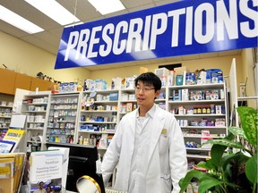 Dr. Nav Persaud says the government should get involved in bulk purchases of prescription drugs to lower the cost for Canadians. Sunny Chau, a pharmacist with Marks Plaza Pharmacy on Cambie in 2008, welcomed another plan to cut medical costs when new B.C. rules allowed some prescription renewals without the need of seeing a doctor.