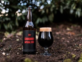 Commander Imperial Stout, from Aldergrove’s Dead Frog Brewery, has won three B.C. Beer Awards.