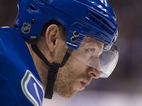 Jannik Hansen is now a member of the San Jose Sharks. His replacement, prospect Nikolay Goldobin, has big shoes to fill.