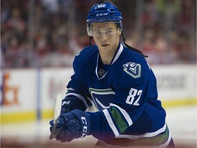 Nikolay Goldobin's challenge is shore up his defensive game.