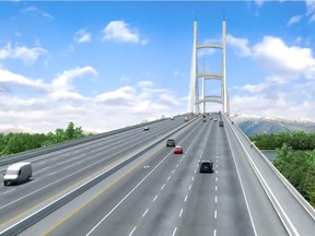 2015: Massey Tunnel Replacement Project - screengrab from Government of BC video. [PNG Merlin Archive]