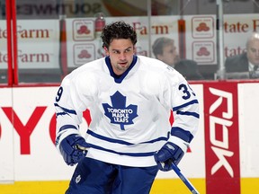 The Vancouver Canucks are expected to name Travis Green their new head coach Wednesday. Here he is with the Maple Leafs in 2007.