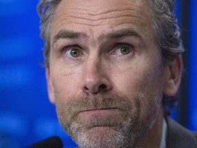 Trevor Linden seems to have this look on his face every time he goes to a Draft Lottery, as the Canucks fell out of contention to the fifth pick — again.