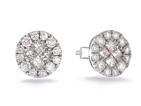Diamond Halo Stud Earrings from Lugaro Jewellers retail for $888, but on Like It Buy It they're just $440, a savings of 50 per cent.