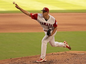 Victoria's Nick Pivetta pitched for Canada at the World Baseball Classic. He's tearing up triple-A so far in the Philadelphia Phillies' system.