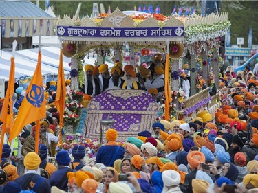 Surrey's annual Vaisakhi Parade drew hundreds of thousands of participants Saturday, April 22, 2017.