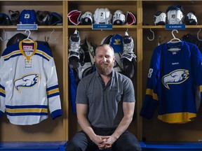 Sven Butenschon, named full-time head coach of the UBC Thunderbirds men’s hockey team on Tuesday, got the T-Birds into the Canada West playoffs in 2016-17 while serving as the interim bench boss.