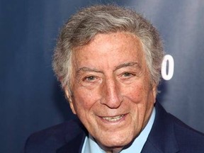 File-This Sept. 15, 2016, file photo shows Tony Bennett attending &ampquot;Tony Bennett Celebrates 90: The Best Is Yet to Come&ampquot; at Radio City Music Hall in New York. Bennett has canceled a concert in Pennsylvania due to what his publicist calls a mild flu virus. Bennett was scheduled to perform at Sands Bethlehem Event Center on Saturday night, but the venue announced Friday, May 12, 2017, the show was postponed. (Photo by Andy Kropa/Invision/AP, File)