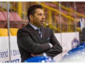 Fred Harbinson's Penticton Vees play in the RBC Cup national Junior A semifinal Saturday against the tournament host Cobourg Cougars.