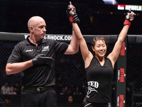 Vancouver-born fighter Angela Lee puts her One Championship atomweight crown on the line Friday in Singapore against unbeaten Brazilian kickboxer Istela Nunes.