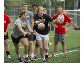 The Carson Graham Eagles boys' rugby team has been a provincial power for several years thanks to their preparation and friendly competition with the successful girls' team.