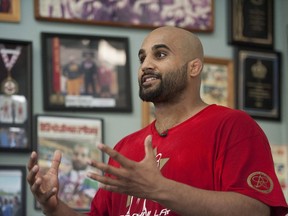 Arjan Bhullar of Richmond wrestled for Canada at the 2010 Commonwealth Games and 2010 Pan American Games, and is now trying his hand at MMA after signing with the UFC, making him the first Indo-Canadian fighter on the circuit.