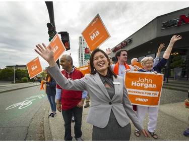 VANCOUVER, BC - MAY 9, 2017 - NDP's Bowinn Ma in North Vancouver, B.C., May 9, 2017.  (Arlen Redekop / PNG staff photo) (story by Sam Cooper) [PNG Merlin Archive]