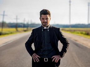 Actor Dominic Cooper is shown as Jesse Custer in a handout photo from the television show &ampquot;Preacher.&ampquot; THE CANADIAN PRESS/HO-Skip Bolen/AMC MANDATORY CREDIT
