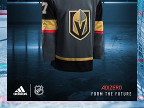 The Vegas Golden Knights' new look.