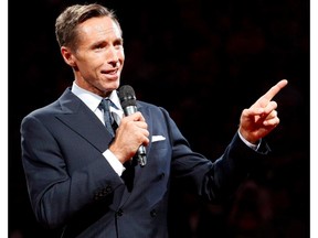 Retired NBA star Steve Nash, who grew up in Victoria.