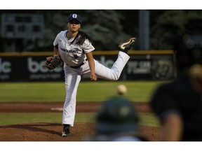 Claire Eccles got the win in her first start with the Victoria HarbourCats on Sunday.
